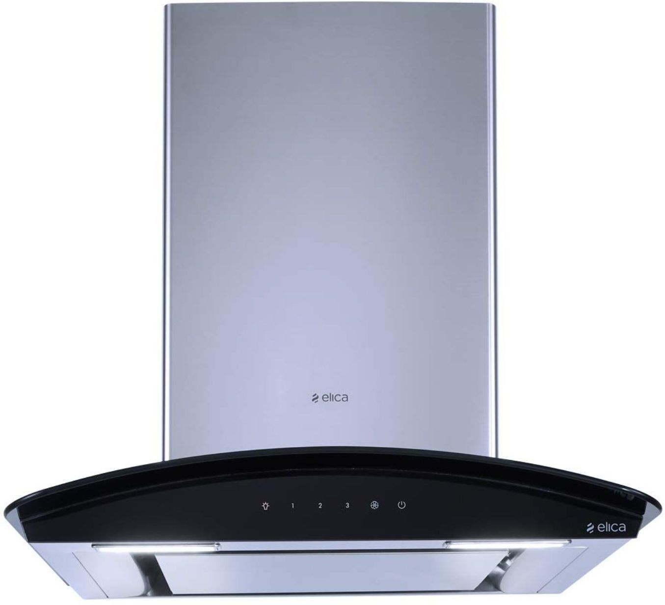Glace EDS HE LTW 60 BK T4V LED Wall Mounted Silver 1010 CMH Chimney-image-36