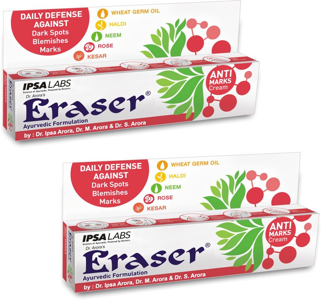 Eraser Ayurvedic Anti Marks Cream 15gm Pack of 2-image-13