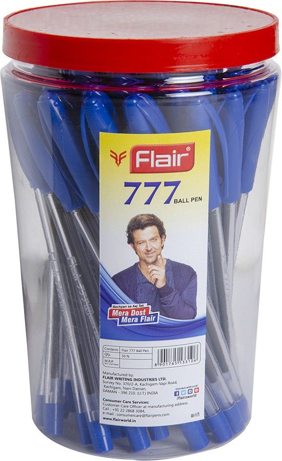 flair 777 Jar of Ball Pen-picture-20