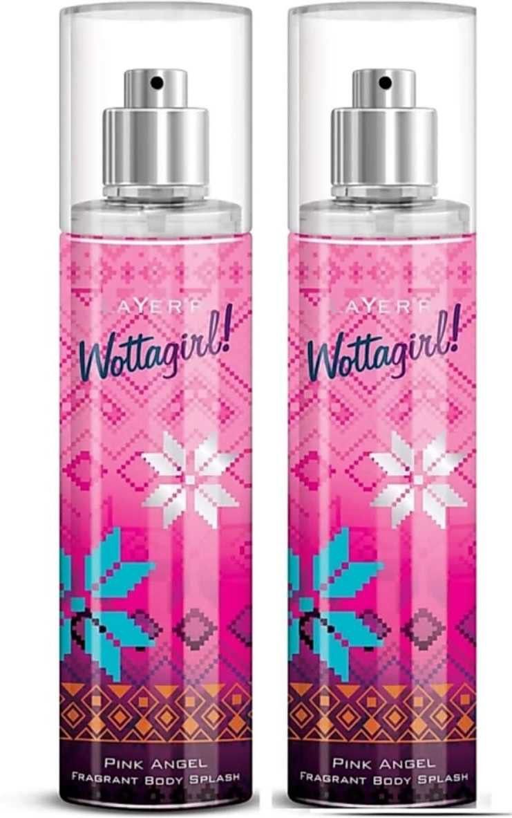 Wottagirl Pink Angel Body Splash For Women - 2 Pieces Body Mist - For Women-image-40