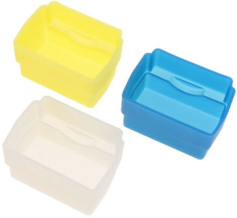 Stookin universal flash bounce diffuser cap SB-900 ( 3 pcs Conbo) Flesh Diffuser image 1