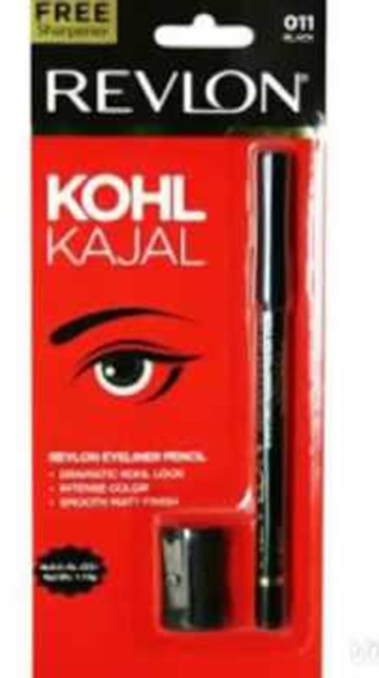 Revlon Kohl Kajal Eye Liner Pencil With Sharpener, B