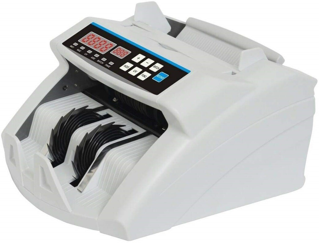 Drop2Kart BankGrade CashCounter with LED Display,UV/MG Scan Note Counting Machine image 1