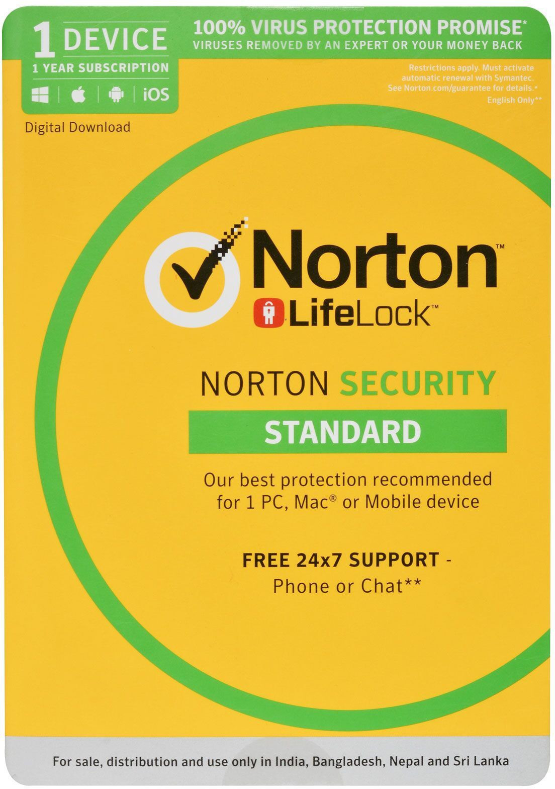 Norton Security Standard 1 User 1 Year image 1