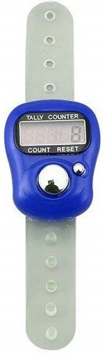 wonder world ™ Electronic LCD Tasbih Finger Tally Counter Digital Tally Counter image 1