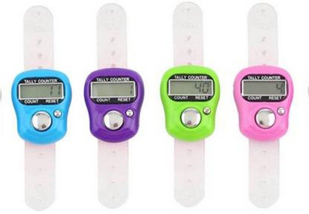 Tally Digital Tasbeeh Counter Pack Of 4 Digital Tally Counter-image-33