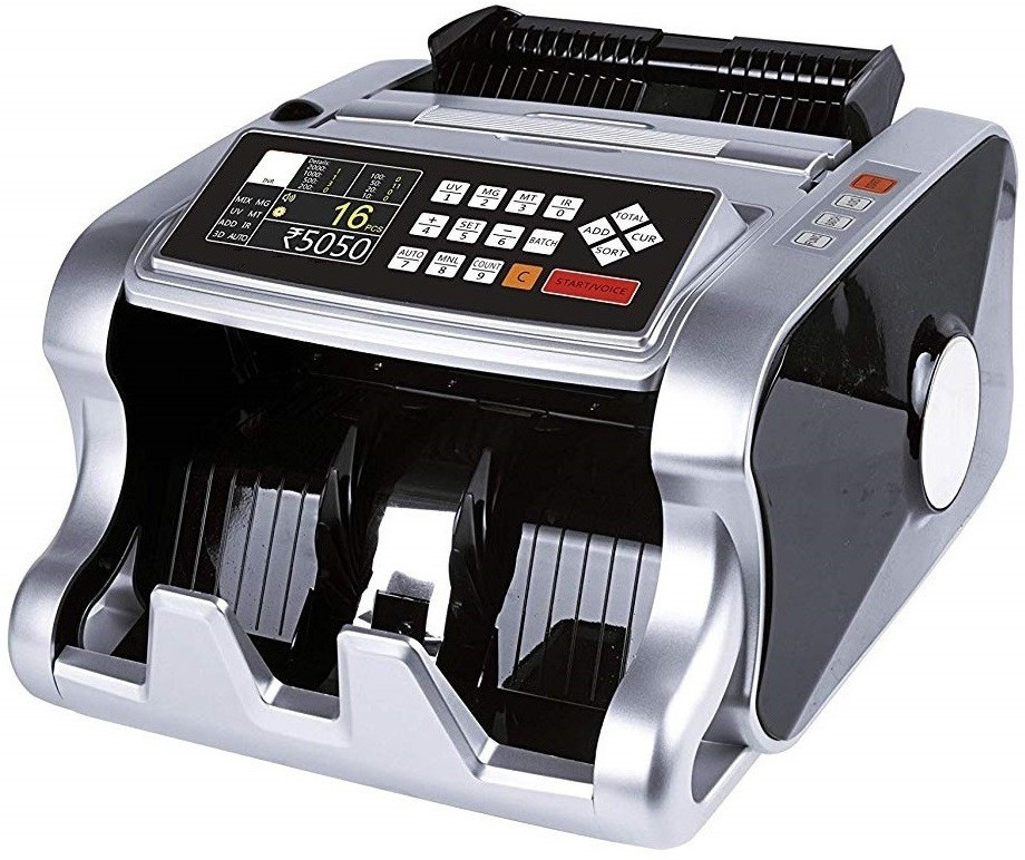 Drop2Kart Mix Note Counter,UV/IR/MT/MG FakeNote Detection Note Counting Machine image 1