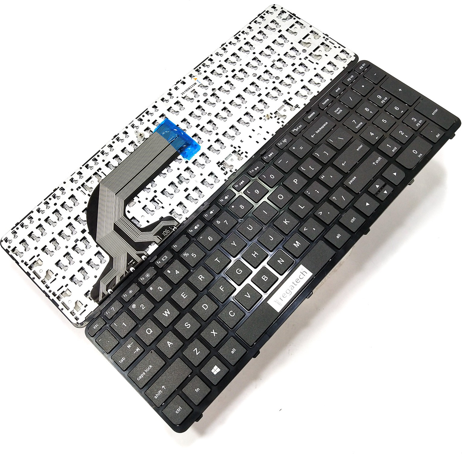 Regatech 15-R2010TU, 15-R2011TU, 15-R207TX Internal Laptop-size Laptop Keyboard Compatible with Desktop, Laptop, Mac image 1