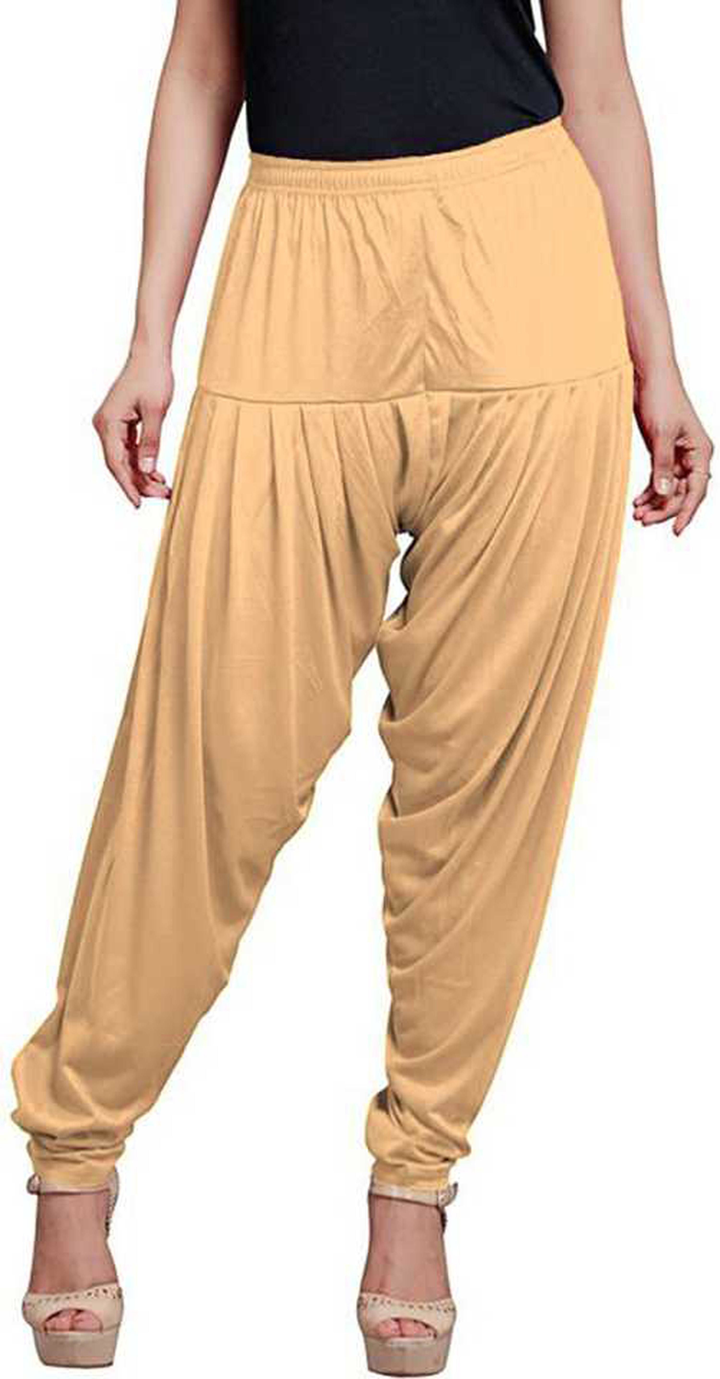 ikhlas Viscose Rayon Solid Patiala-picture-14
