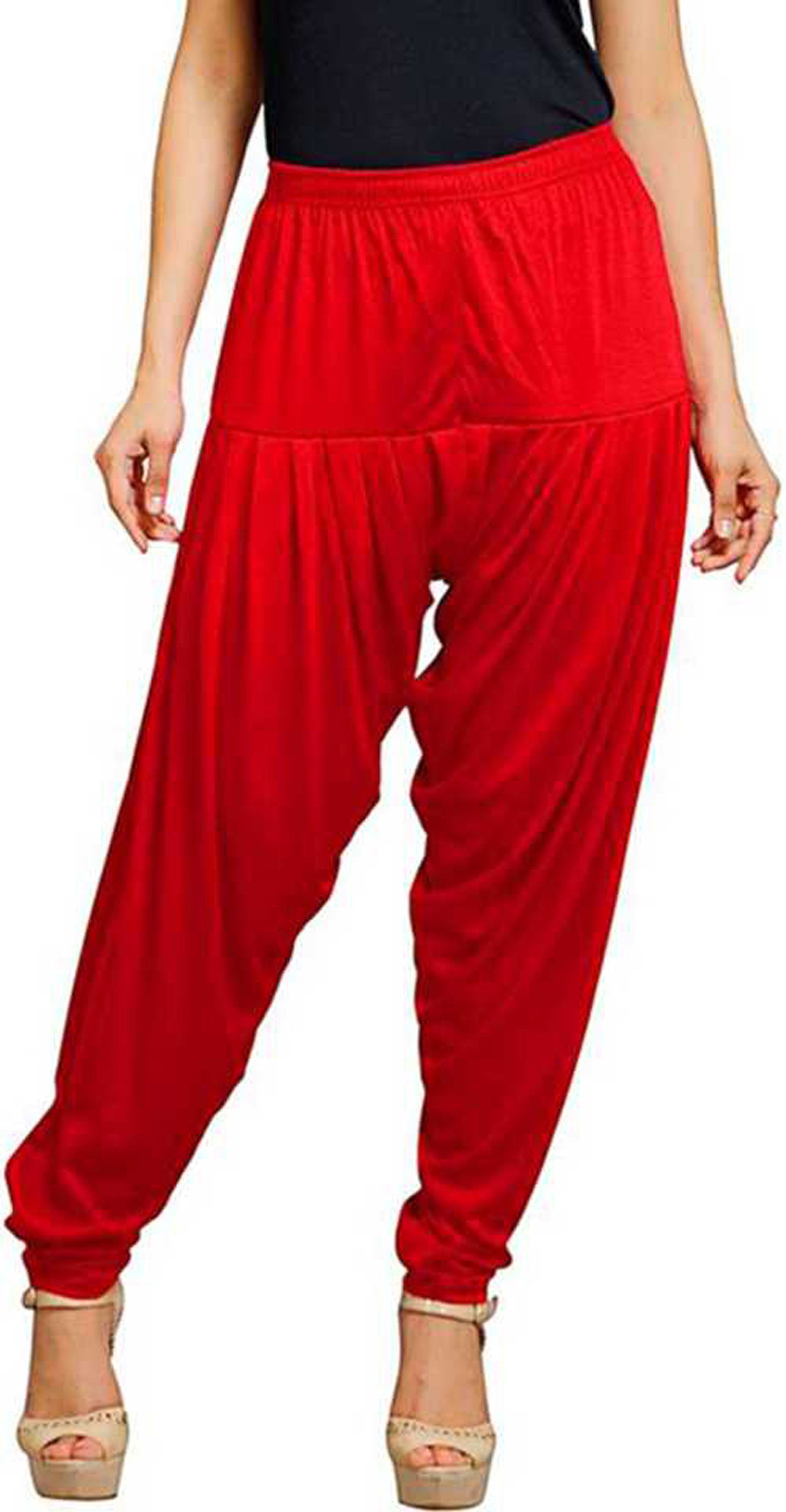 ikhlas Viscose Rayon Solid Patiala-picture-14