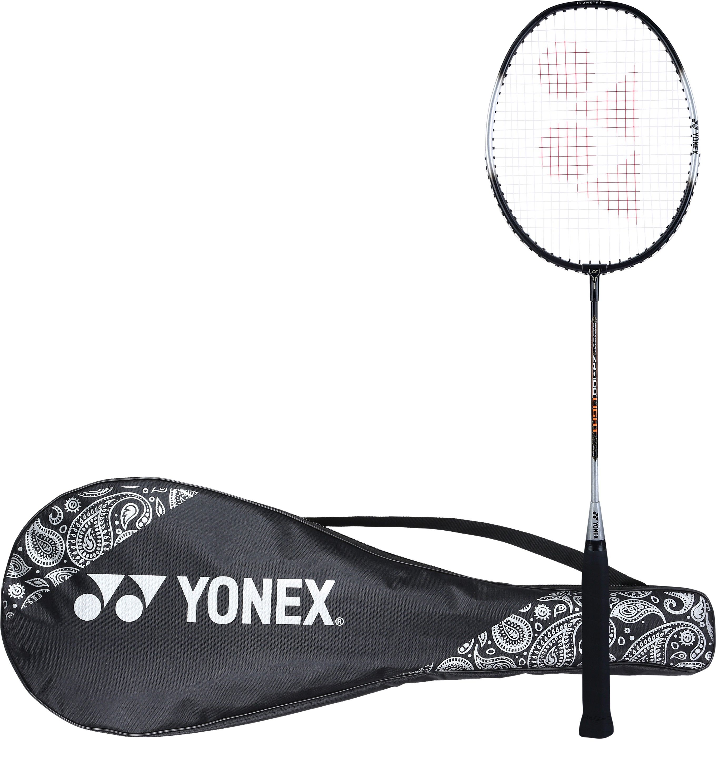 yonex ZR 100 Light Black, Silver Strung Badminton Racquet-picture-10
