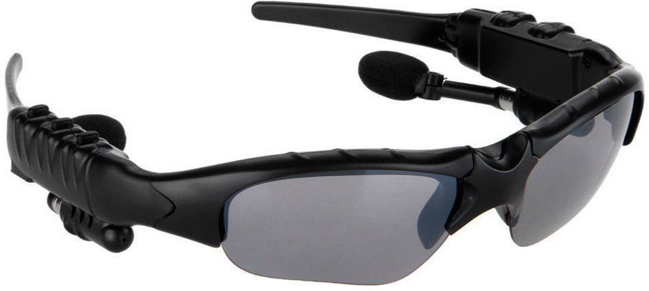 Buddymate Multifunction Wireless Stereo Headphone with Eye Protection Sunglass-image-1