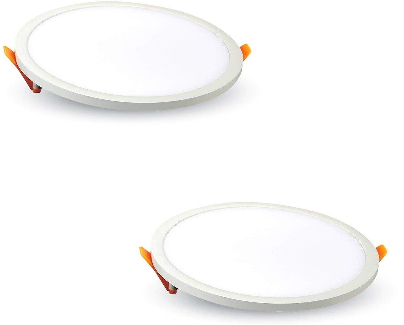 D'Mak 22 Watt Trim less LED Round False Ceiling Panel Light with isolated LED Driver for POP (White, Pack of 02) Recessed Ceiling Lamp-image-26