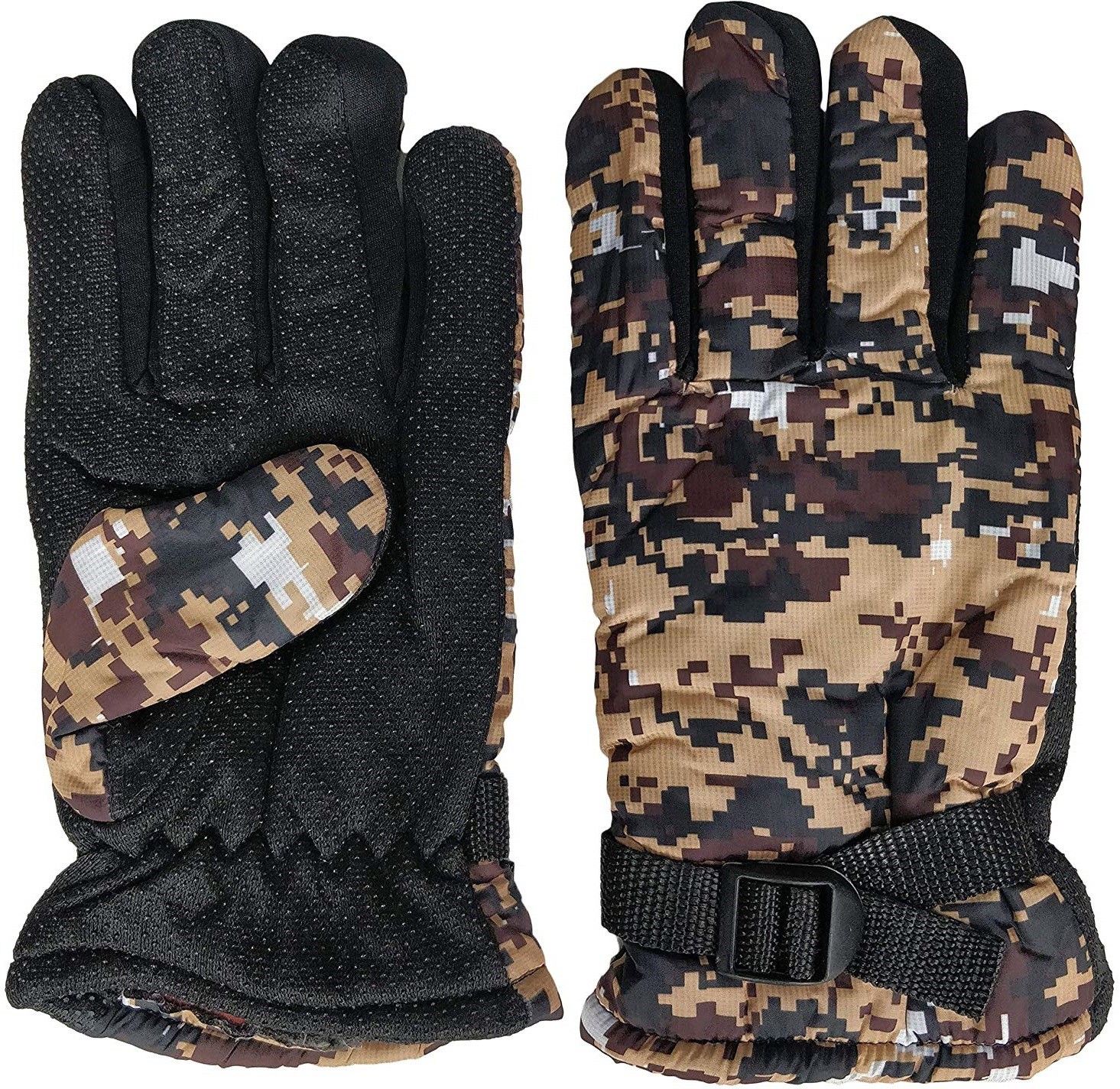 Printed Winter Men Gloves-image-21