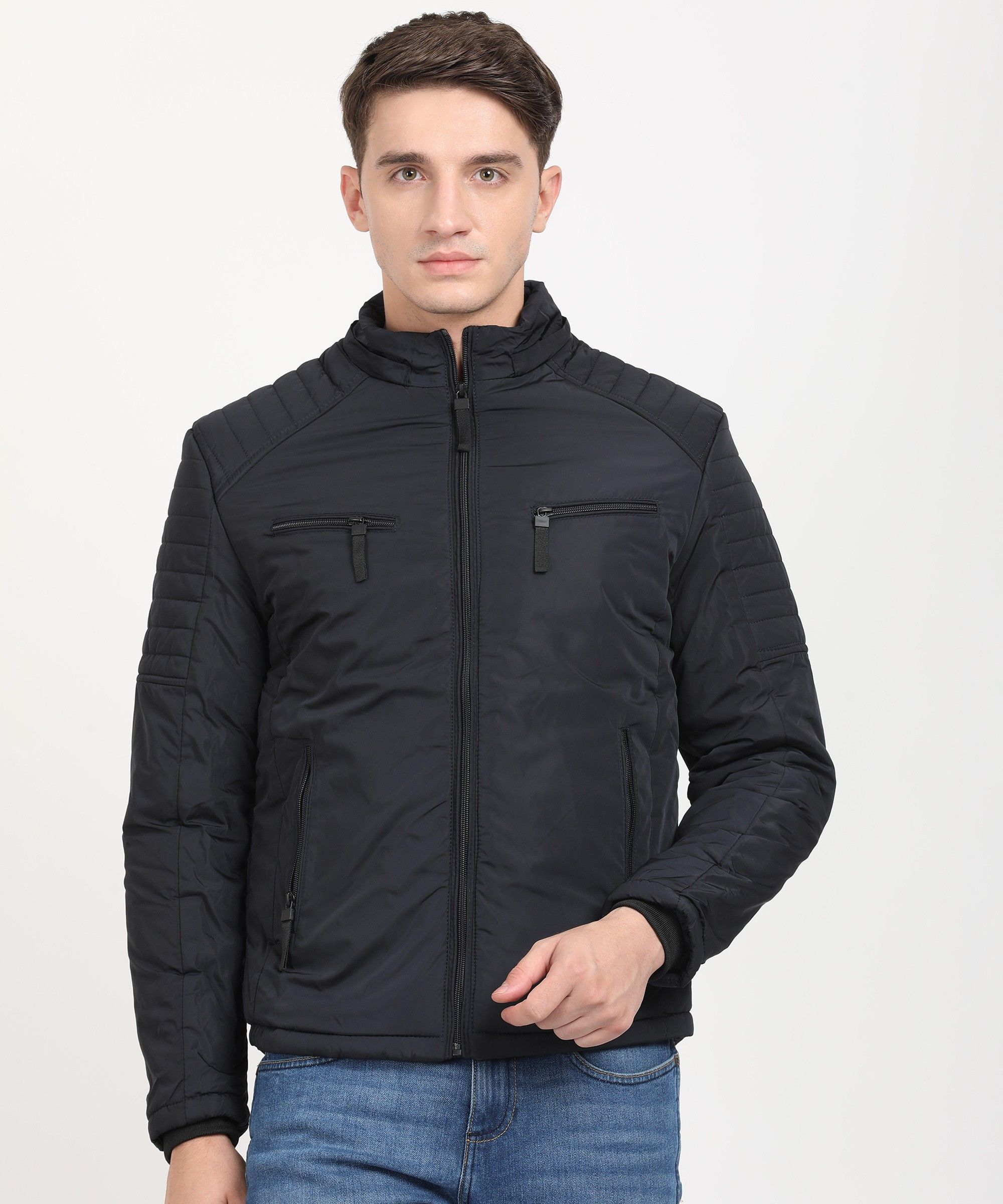 the indian garage co. Men Solid Casual Jacket-picture-18