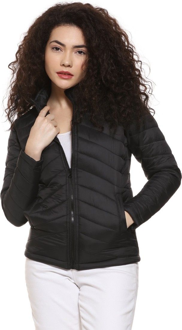 campus sutra Women Textured Padded Jacket-picture-12