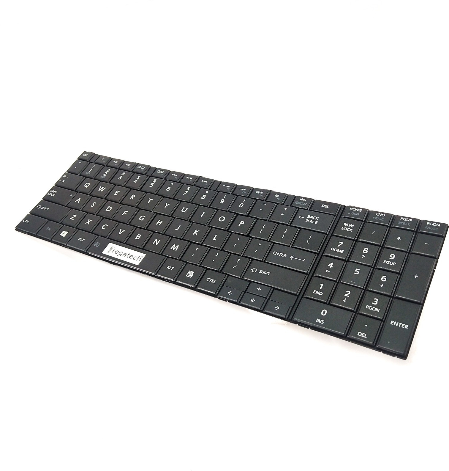 Regatech Tosh C870D-11M, C870D-11P, C870D-11T Internal Laptop-size Laptop Keyboard Compatible with Desktop, Laptop, Mac image 1