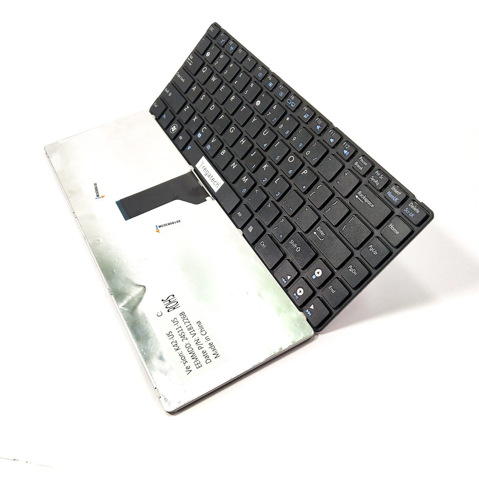 Regatech UL80A-WX033R, UL80A-XXXX, UL80J, UL80JT Internal Laptop-size Laptop Keyboard Compatible with Desktop, Laptop, Mac image 1
