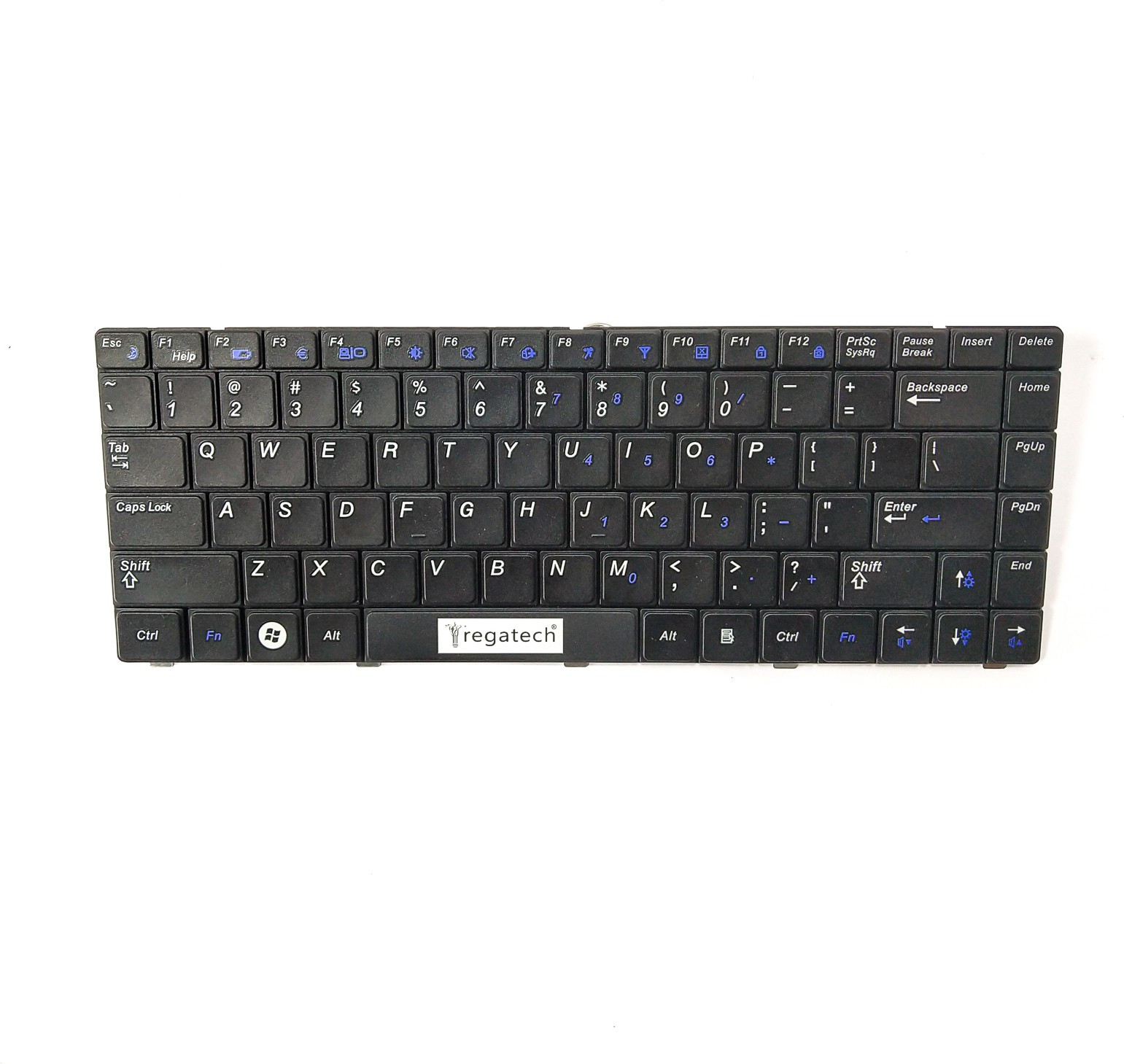 Regatech NP-R428-DS0R-CN, NP-R428-DS0S-CN Internal Laptop-size Laptop Keyboard Compatible with Desktop, Laptop, Mac image 1