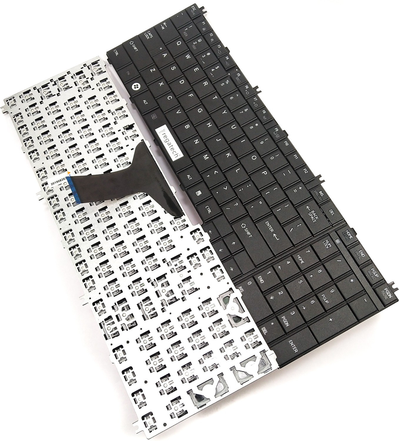 Regatech L655-18E, L655-18H, L655-18J, L655-18L Internal Laptop-size Laptop Keyboard Compatible with Desktop, Laptop, Mac image 1