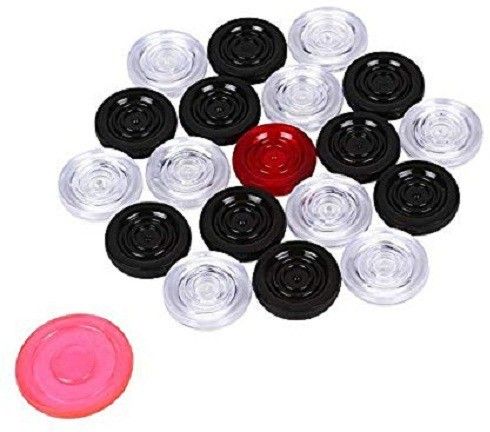rav Transparent Carrom Coins Board Game Carrom Pawns-picture-36