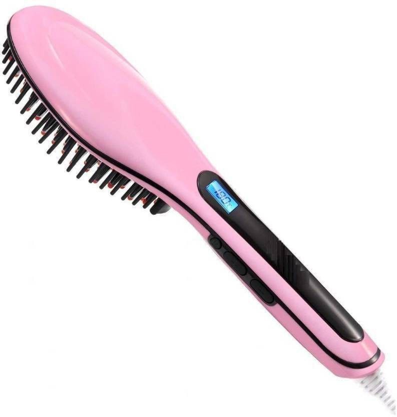 Antique Buyer Hair Straightener Brush 2 in 1 hair straightener and curler 2 multi funcation brush for ladies and women used and Heat Resistant Glove and Temperature Lock Feature Straightening Comb Hair Straightener(order no-6) hair straightener Comb Brush Lcd Screen Flat Iron Styling Hair Straighteners (order no-6 ) Hair Straightener (Multicolor) AQ -19-A Hair Straightener-image-36
