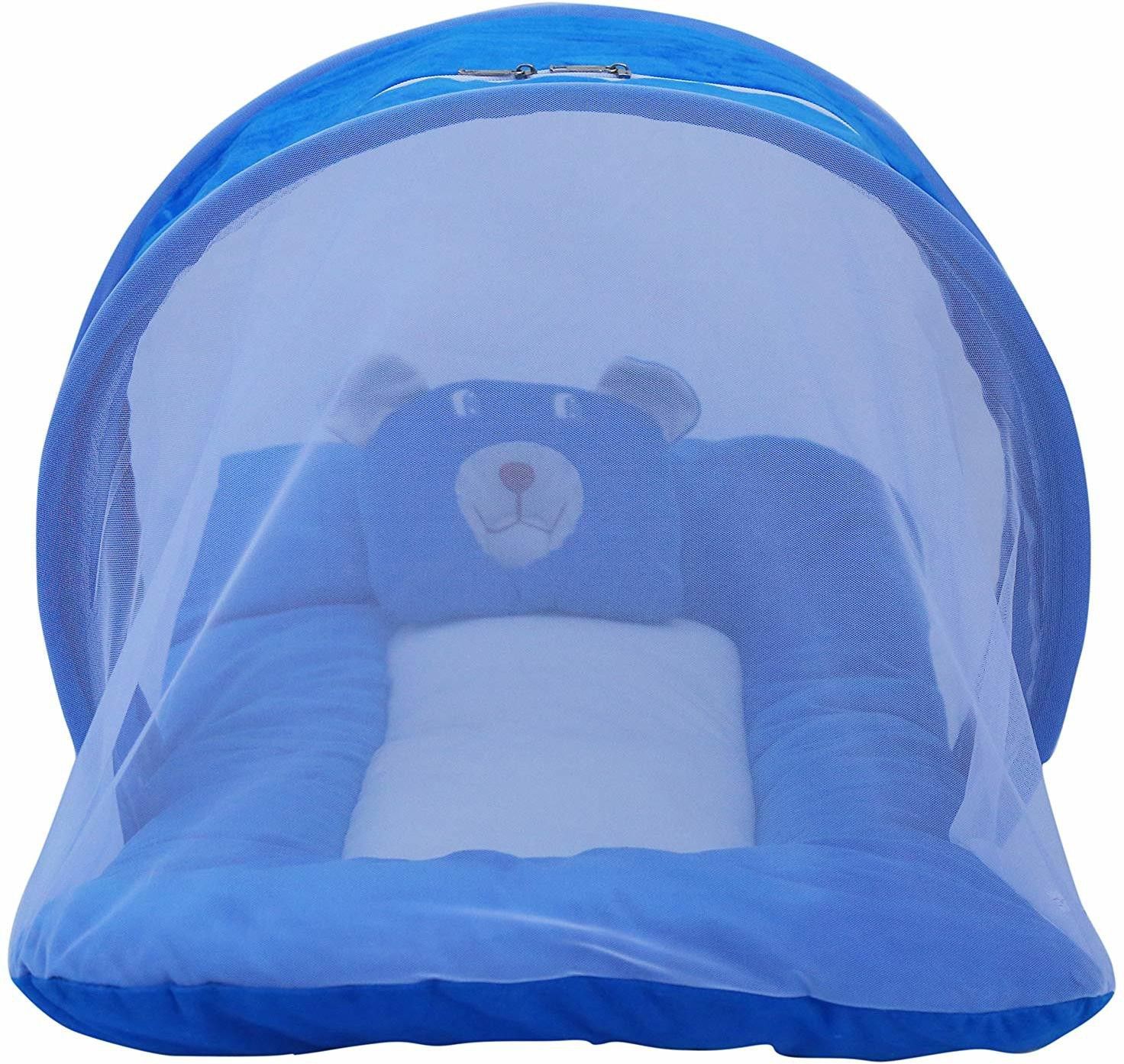 Nylon Infants Washable BABY MATTRESS WITH MASQUITO NET Mosquito Net