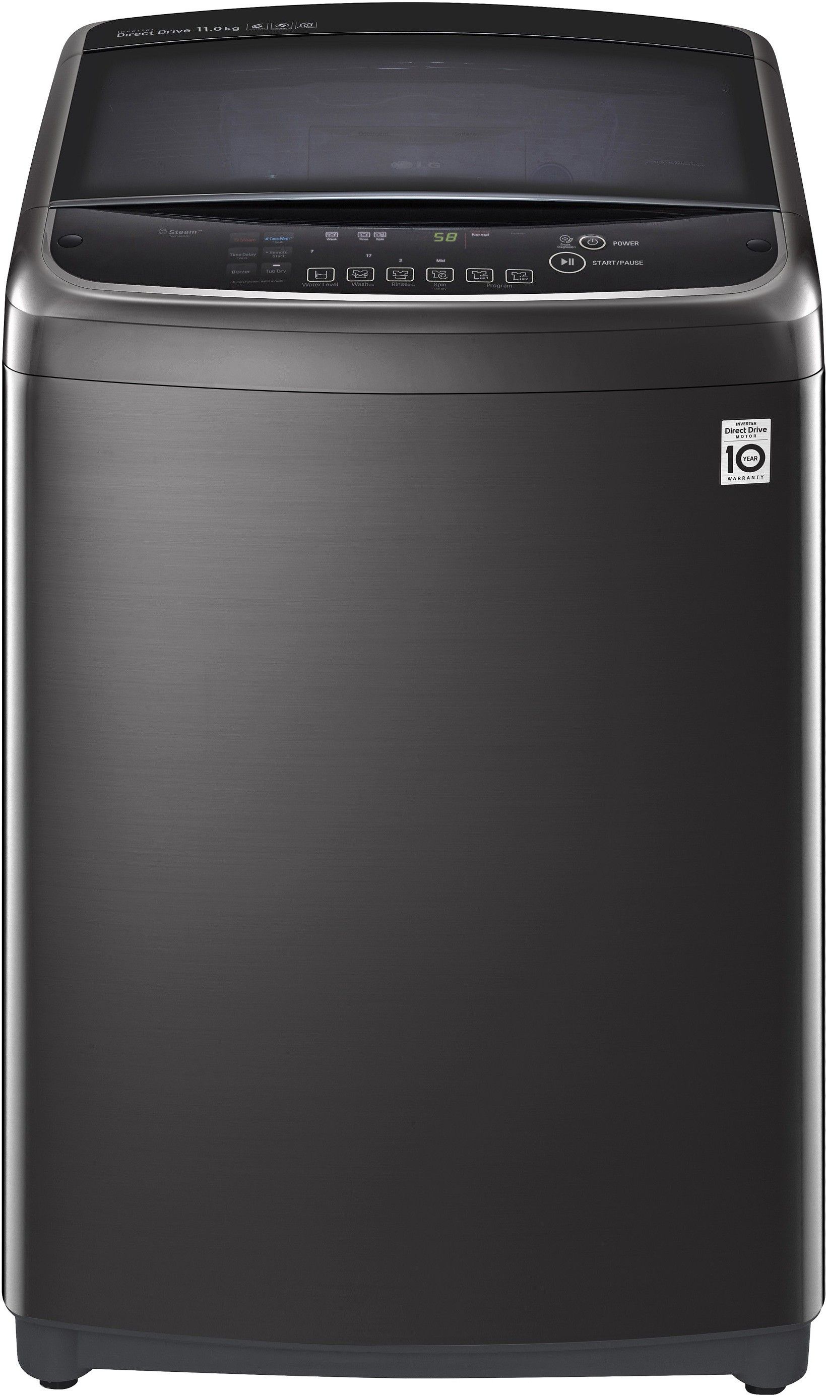 lg 11 kg Fully Automatic Top Load with In-built Heater Black-picture-13