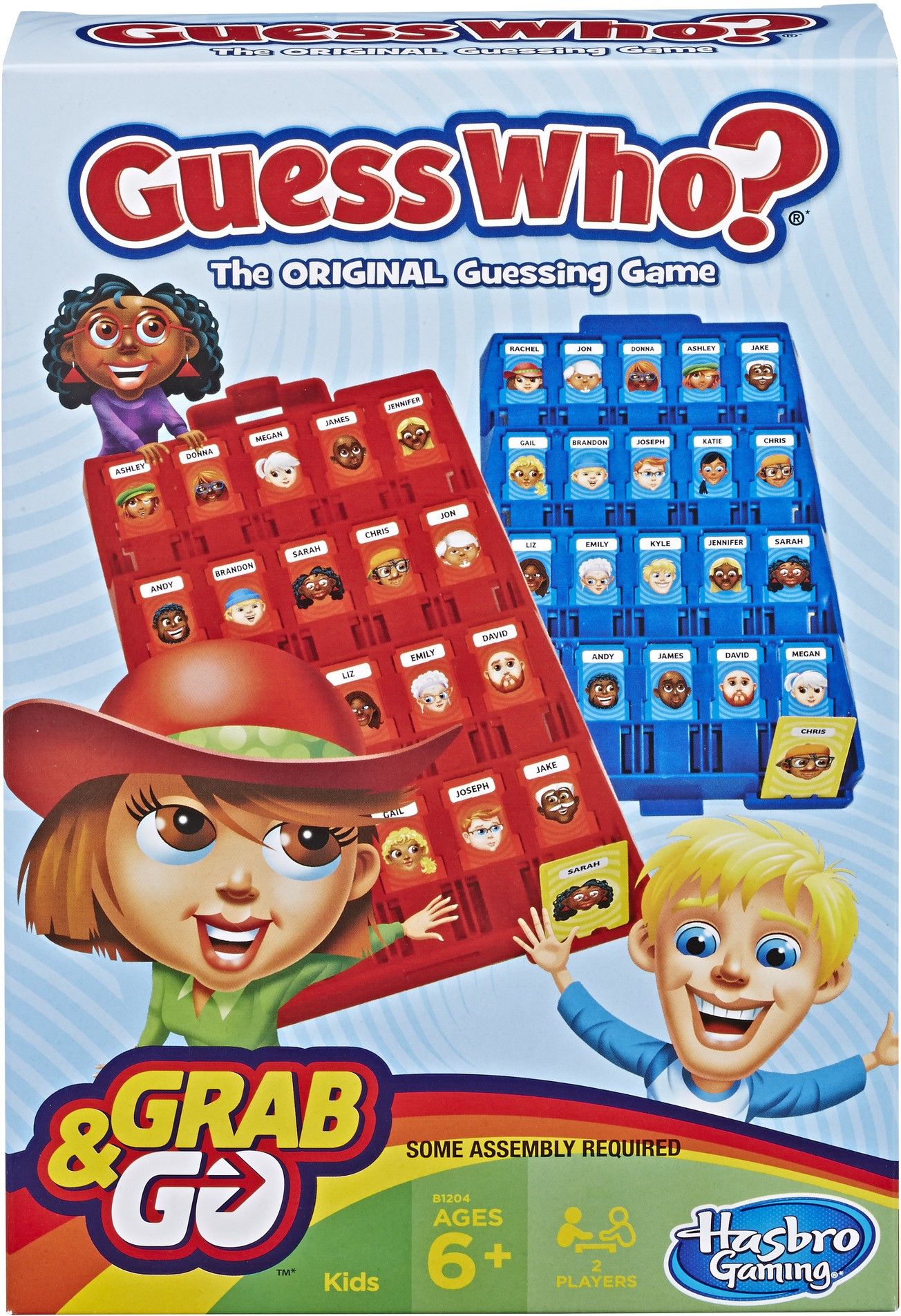 hasbro gaming GUESS WHO GRAB AND GO Party & Fun Board Game-picture-10