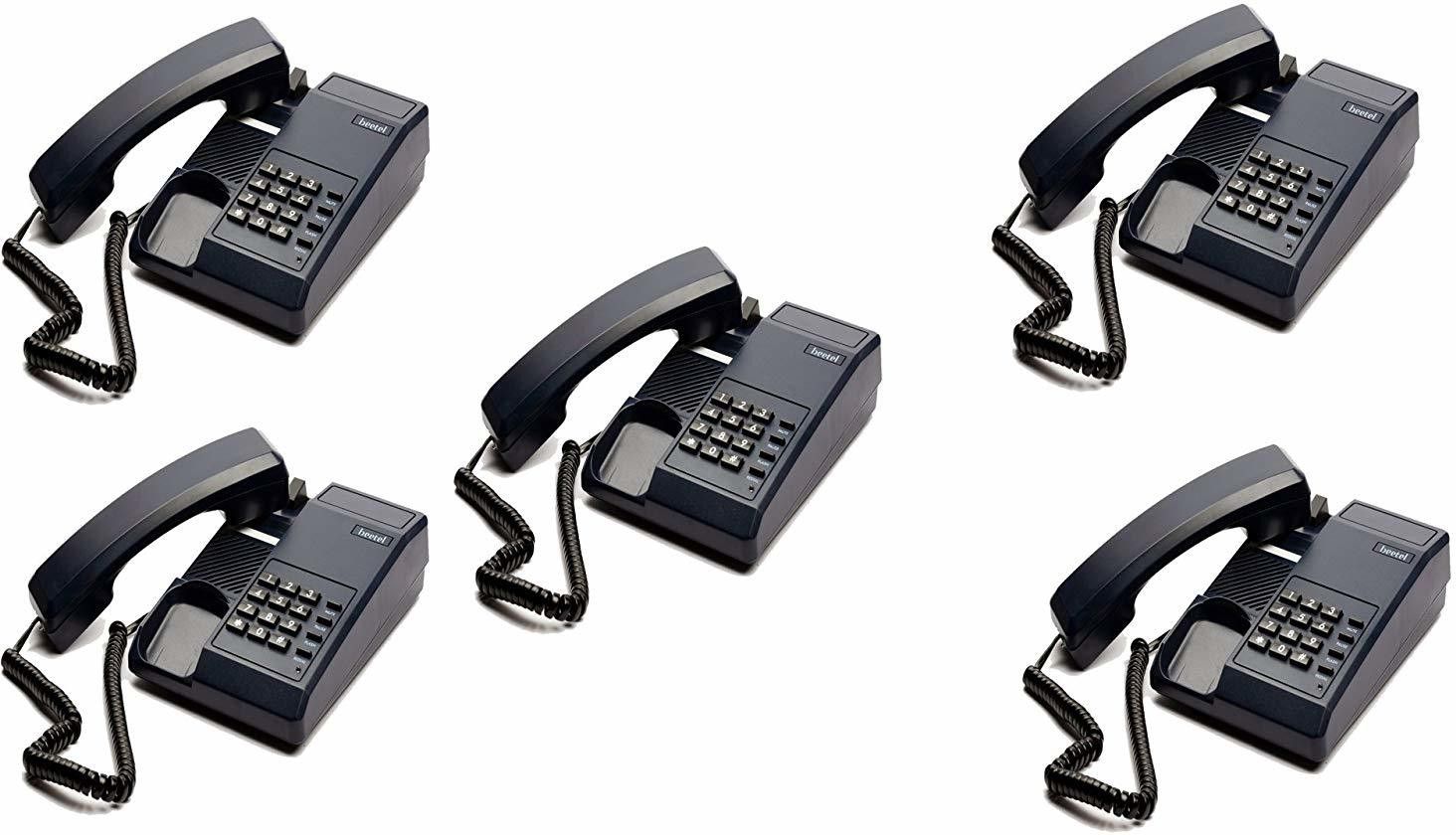 C11 Set of 5 Corded Landline Phone with Answering Machine-image-1