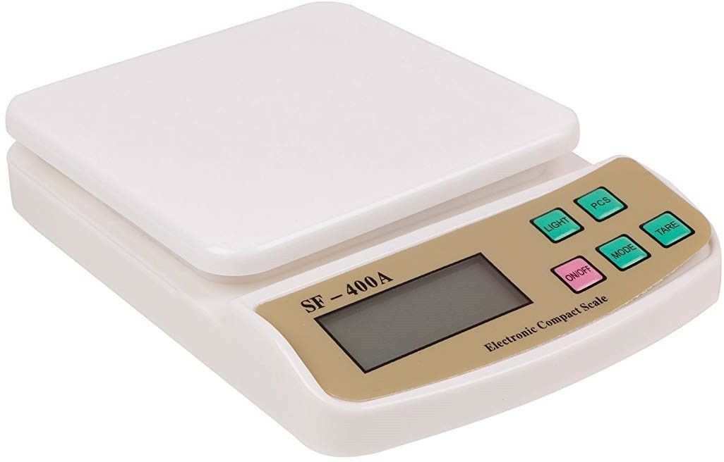 AKOSHA Electronic Kitchen White Digital Weighing Scale (SF-400A) Weighing Scale-image-3