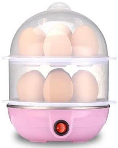 olipiz enterprise Double Layer Egg Boiler Electric Automatic Off 14 Egg Poacher for Steaming, Cooking, Boiling and Frying Double Layer Egg Boiler Electric Automatic Off 14 Egg Poacher for Steaming, Cooking, Boiling and Frying Egg Cooker Egg Cooker image 1