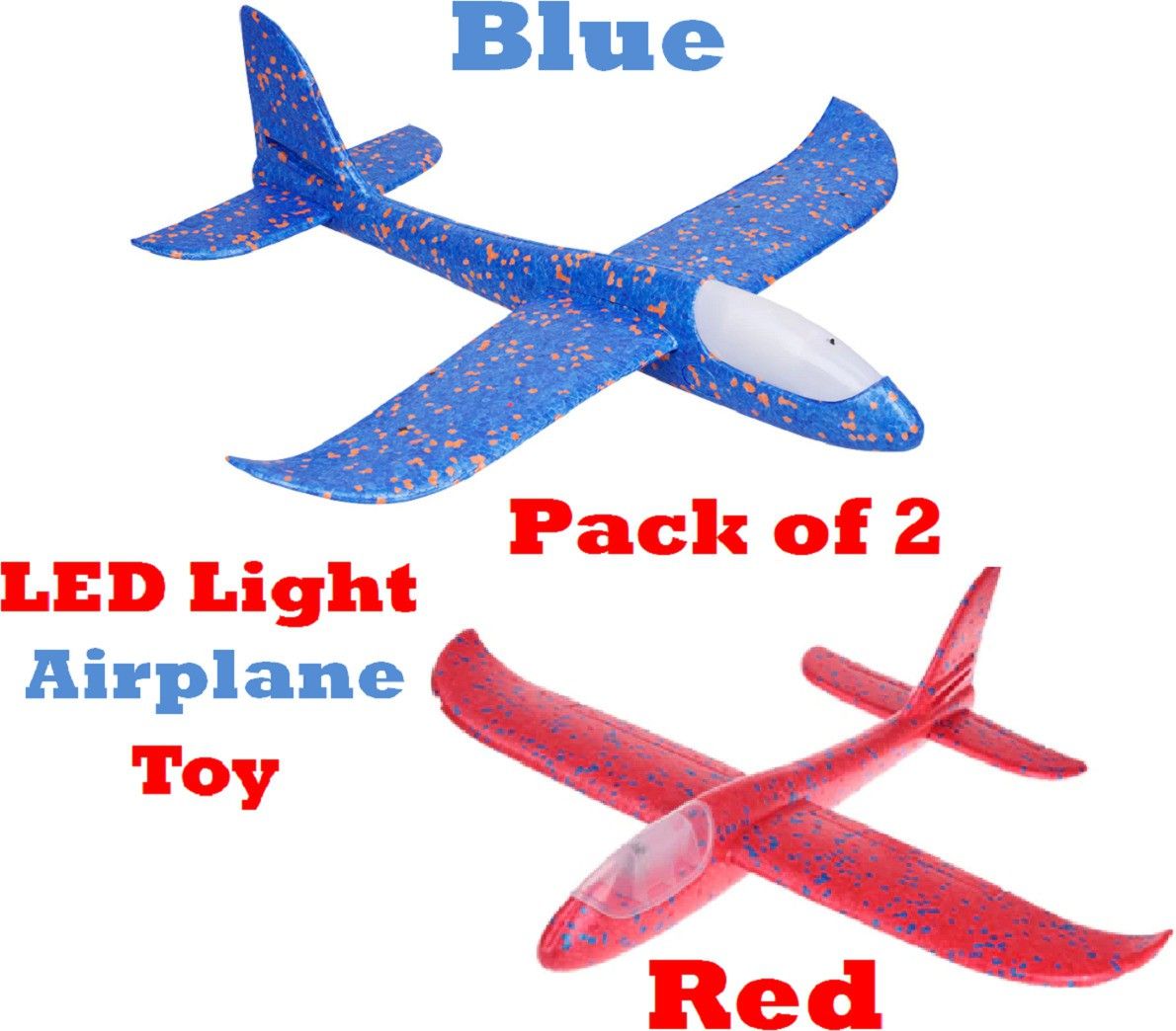 LED Light Airplane Toy