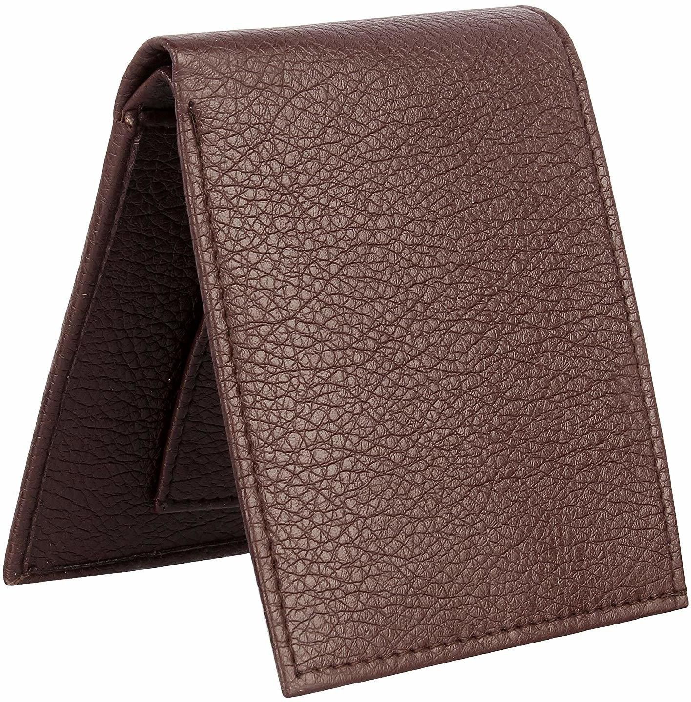 usl Men Brown Artificial Leather Wallet - Mini-picture-10