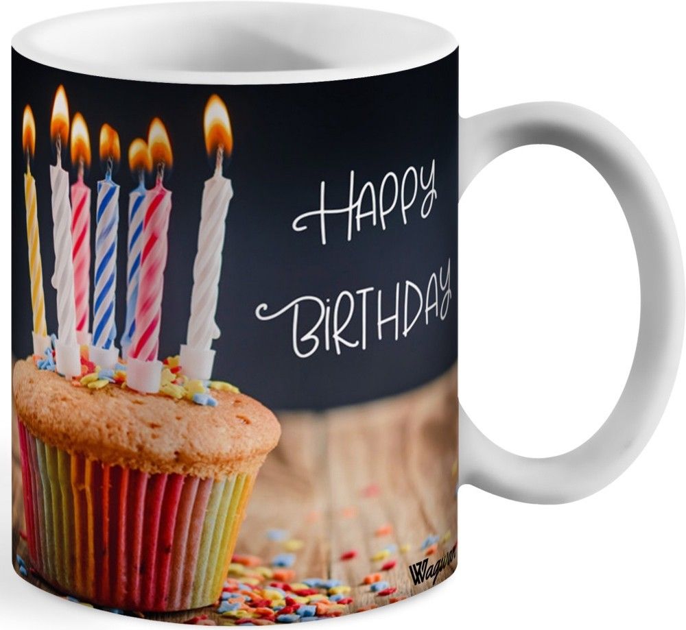 Happy Birthday pastry cake Ceramic Coffee mug Ceramic Coffee Mug-image-48