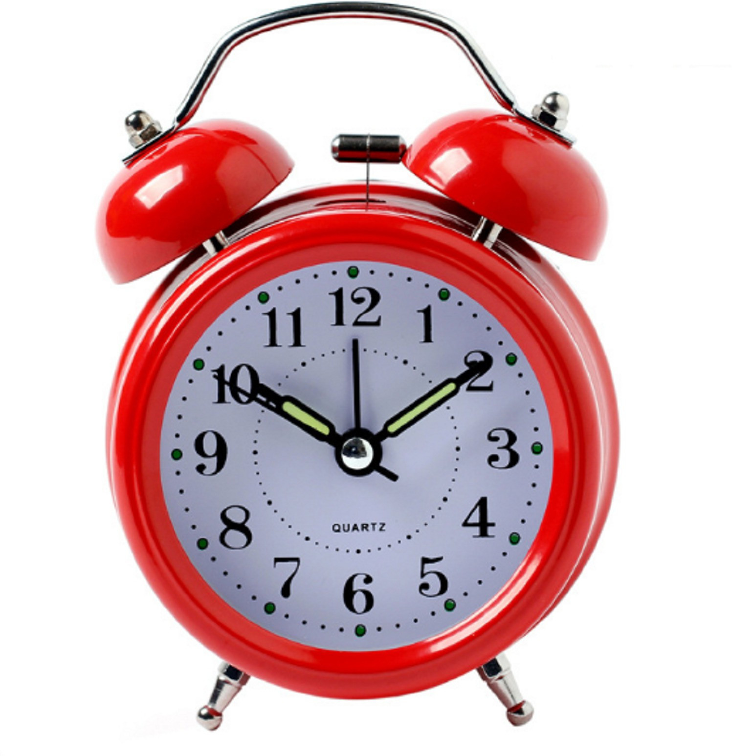 play run Analog Red Clock image 1