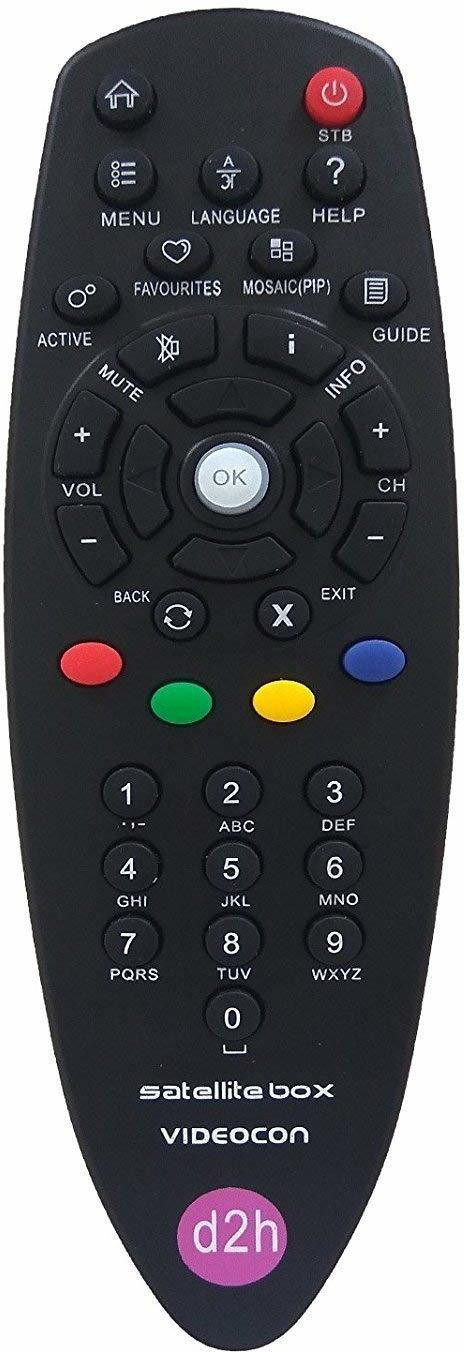 mumax D2H Satellite Box Videocon Remote Controller image 1