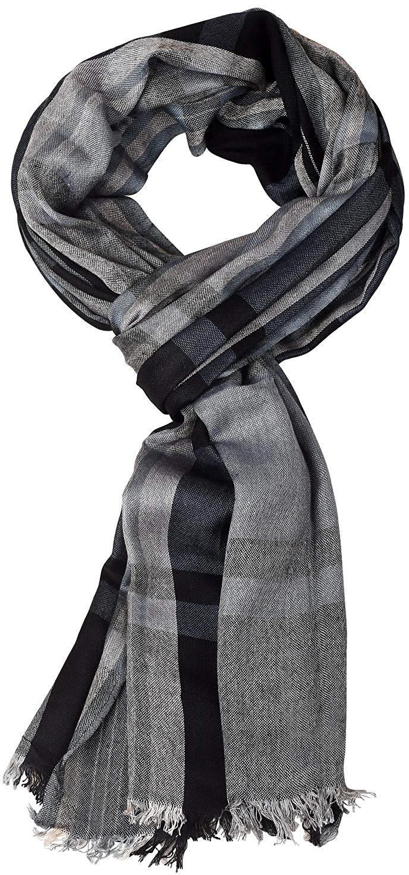 aimee Striped Pure Cotton Men Multicolor Stole-picture-13