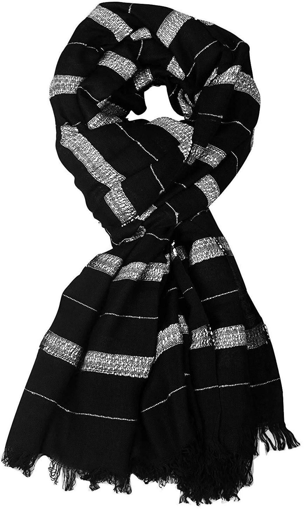 Striped Pure Cotton Men Multicolor Stole-image-26