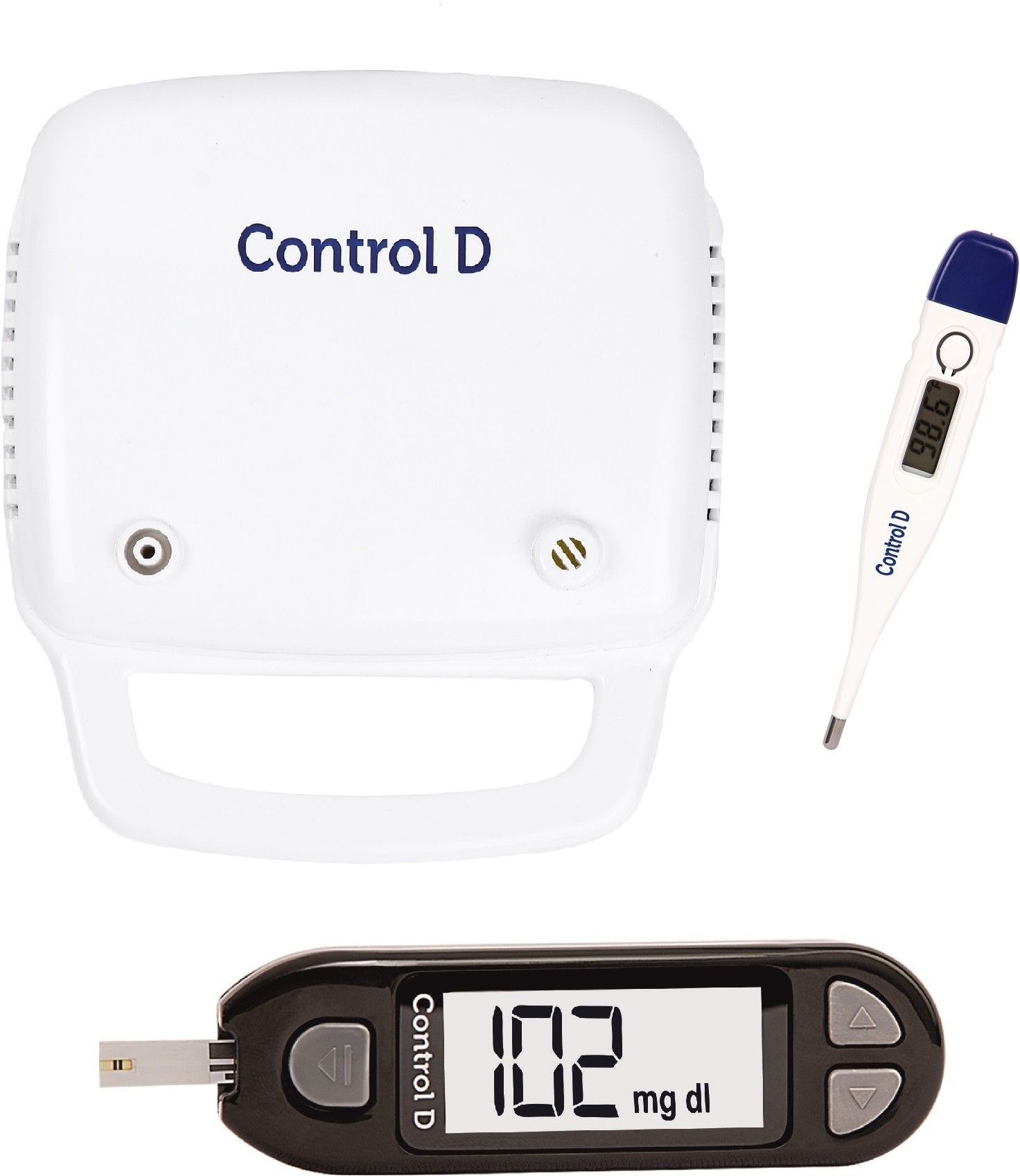 Nebulizer, Thermometer and Glucometer Kit Glucometer-image-5