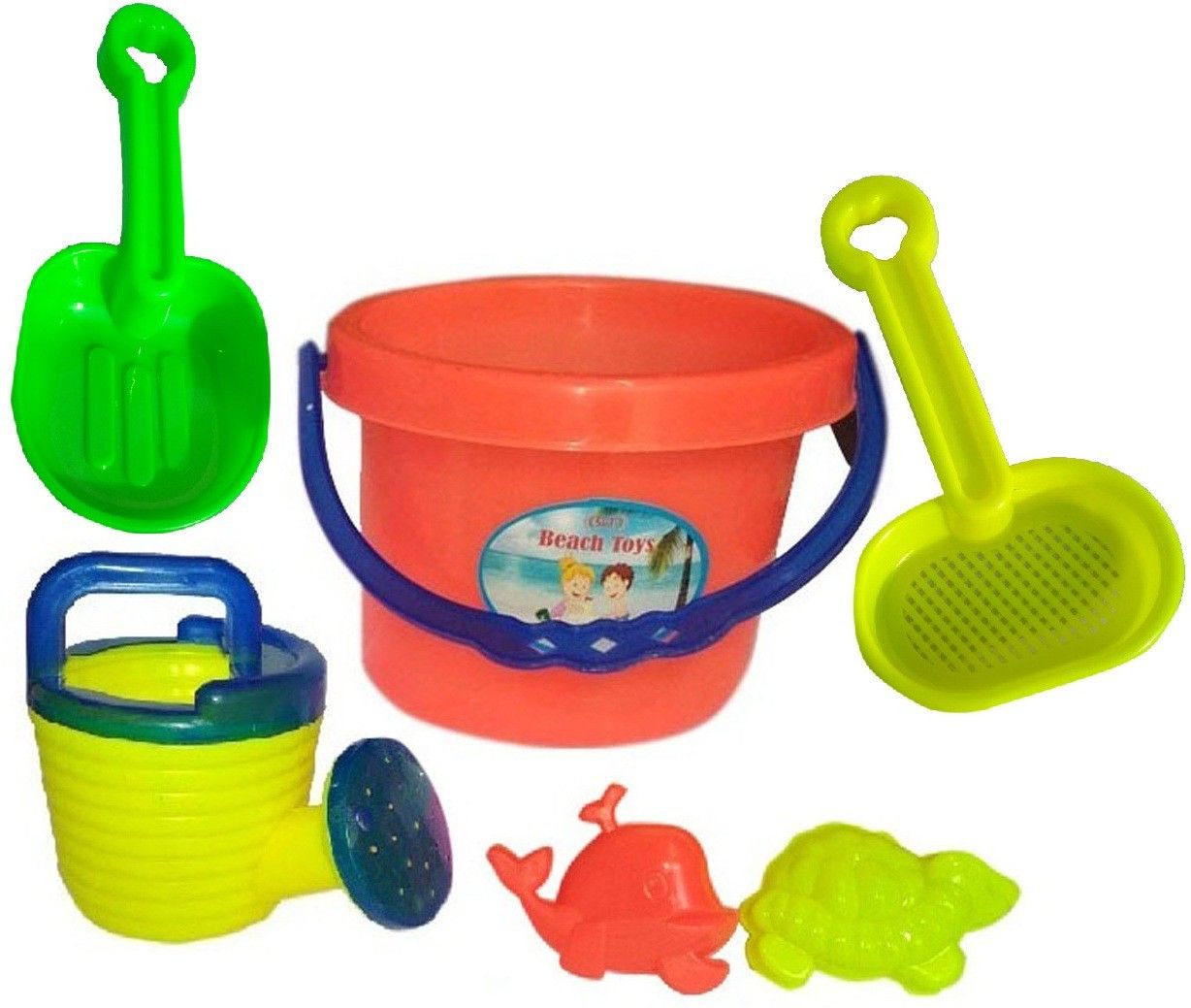 Mini Beach Sand Bucket Toy Set