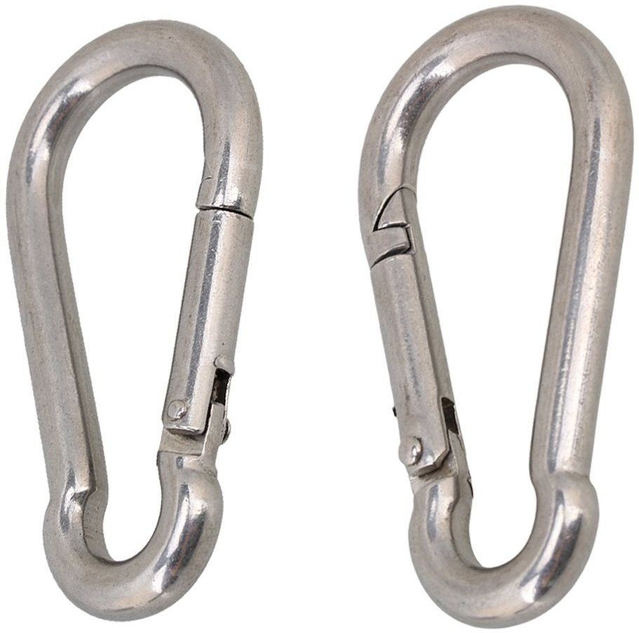 Stainless Steel Spring Snap Hook Carabiner Locking Carabiner