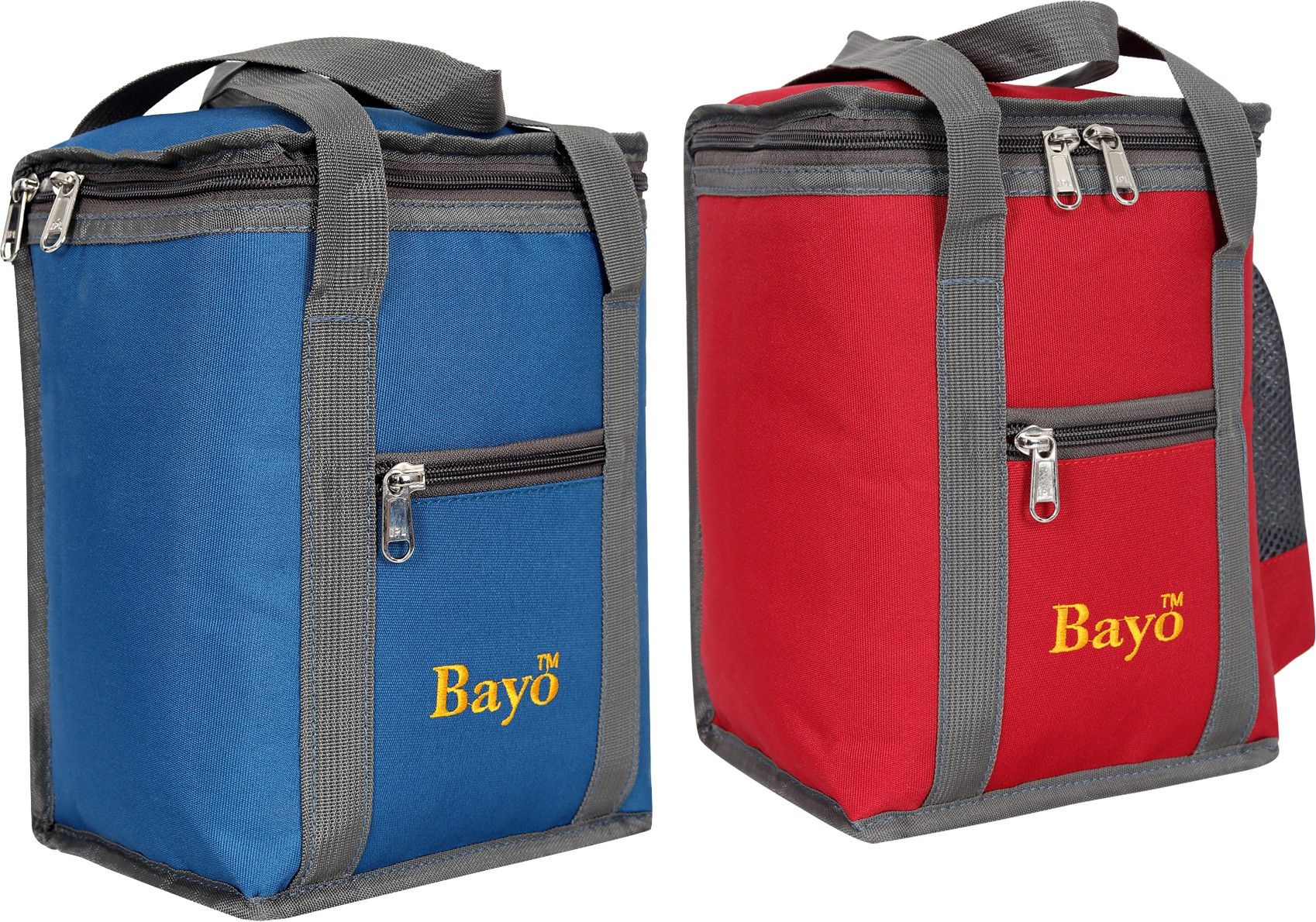 Red Sky blue 2 pc combo light weight Tiffin Bag for School Office & Picnic Waterproof Lunch Bag