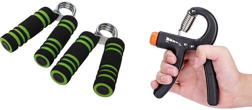 Power Grip Spring & Hand Gripper Fitness Accessory Kit Kit-image-3