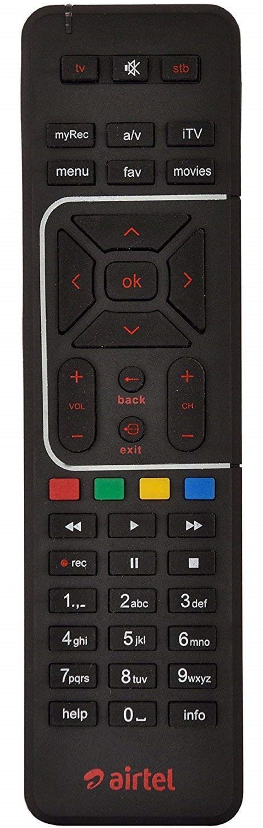 Airtel Airtel Universal Remote hd Remote Airtel Remote Controller-image-28