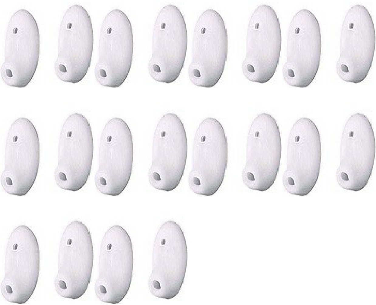 YTM 20 Pcs (10 Pair ) S6 White earbuds,eartips Anti-Slip Silicone Over The Ear Headphone Cushion-image-38