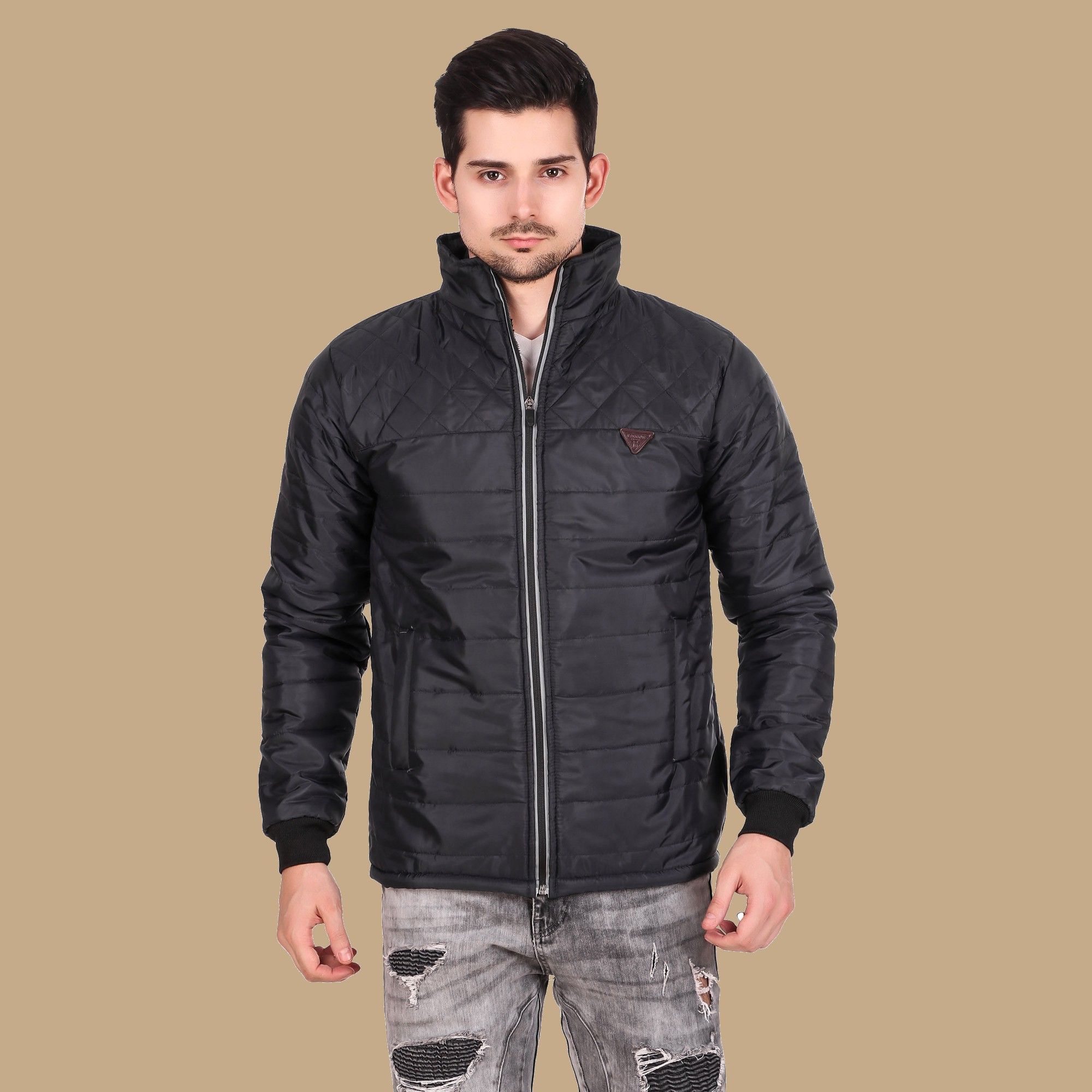 christy world Men Solid Padded Jacket-picture-24