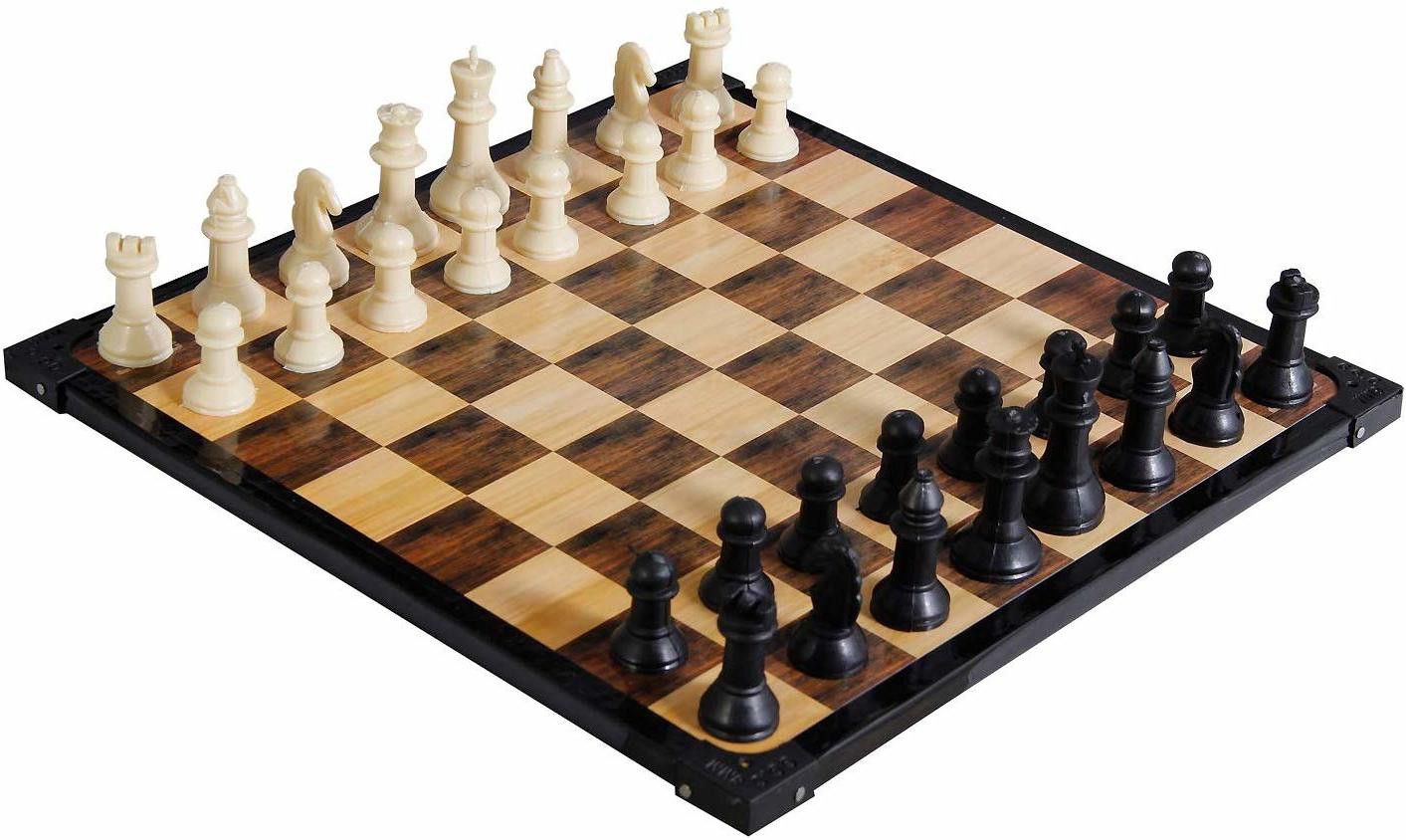 sports trading Handcrafted Wooden Chess Board Game 38.1 cm Chess Board-picture-44
