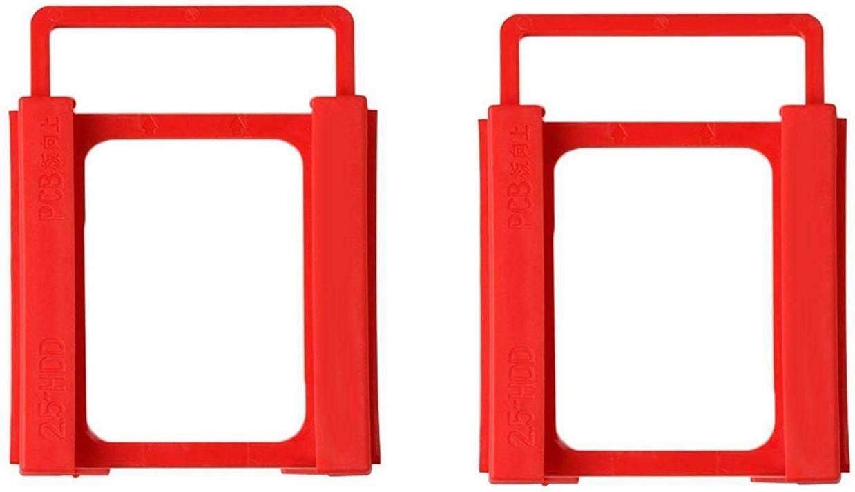 LipiWorld 2.5 Inch to 3.5 Inch Bracket SSD HDD Notebook 2.5 inch 2.5 inch to 3.5 inch SSD HDD Notebook Hard Disk Drive Mounting Plastic Adapter Bracket Dock Holder for PC Enclosure-image-12
