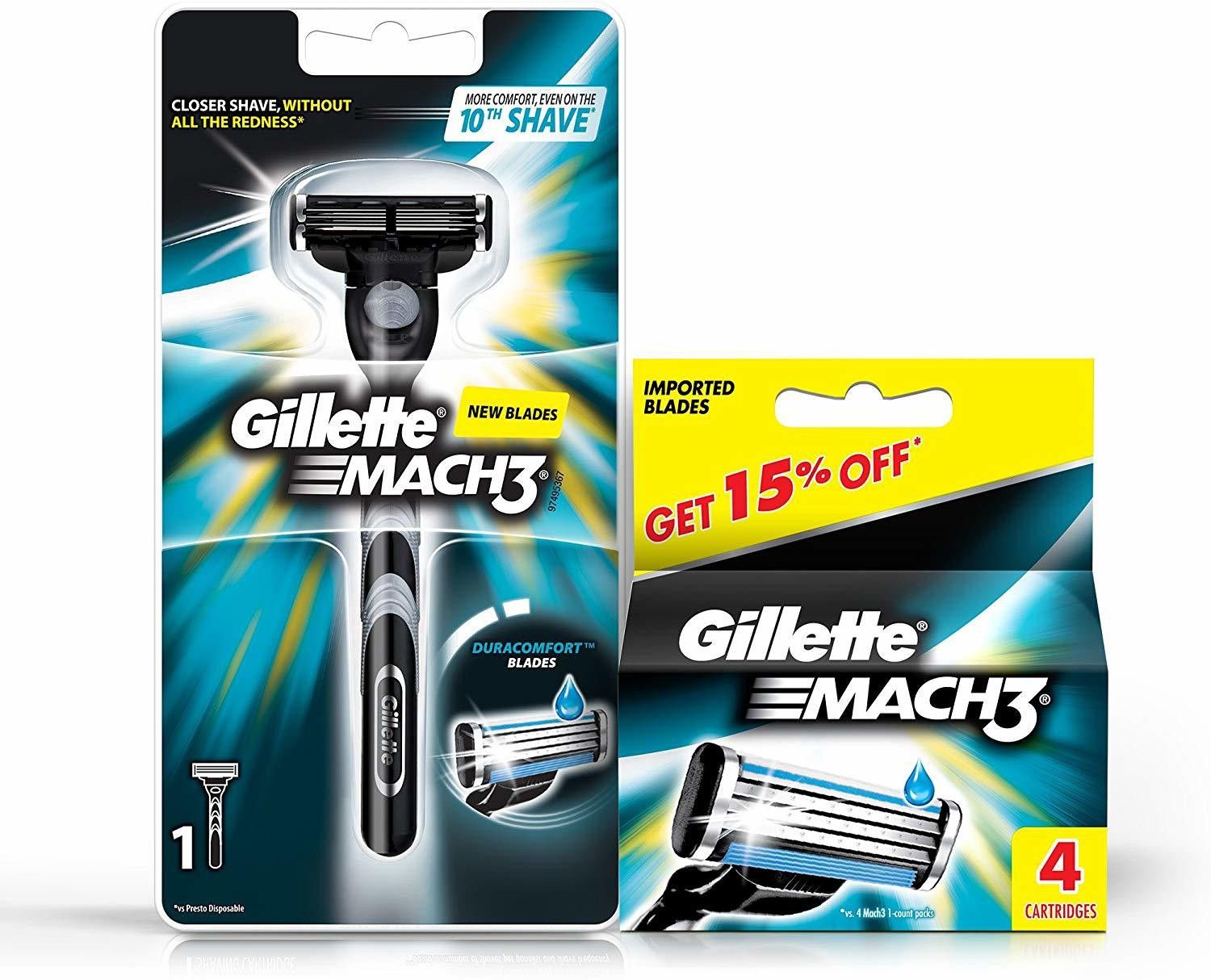 MACH3 RAZOR WITH 4 CARTIDGE, Men-image-32
